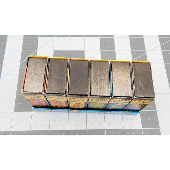 Walt Disney Mickey Mouse Library of Card Games By Russell Mfg No. 146 B Vol 1-6 - Picture 10 of 10